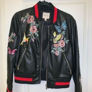 Embroidered Bomber Jacket